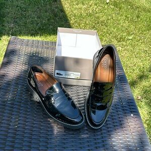 Franco Sarto Patent Leather Loafers